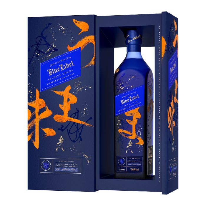 Johnnie Walker Blue Elusive Umami 43° 1L + estuche (6 botellas)