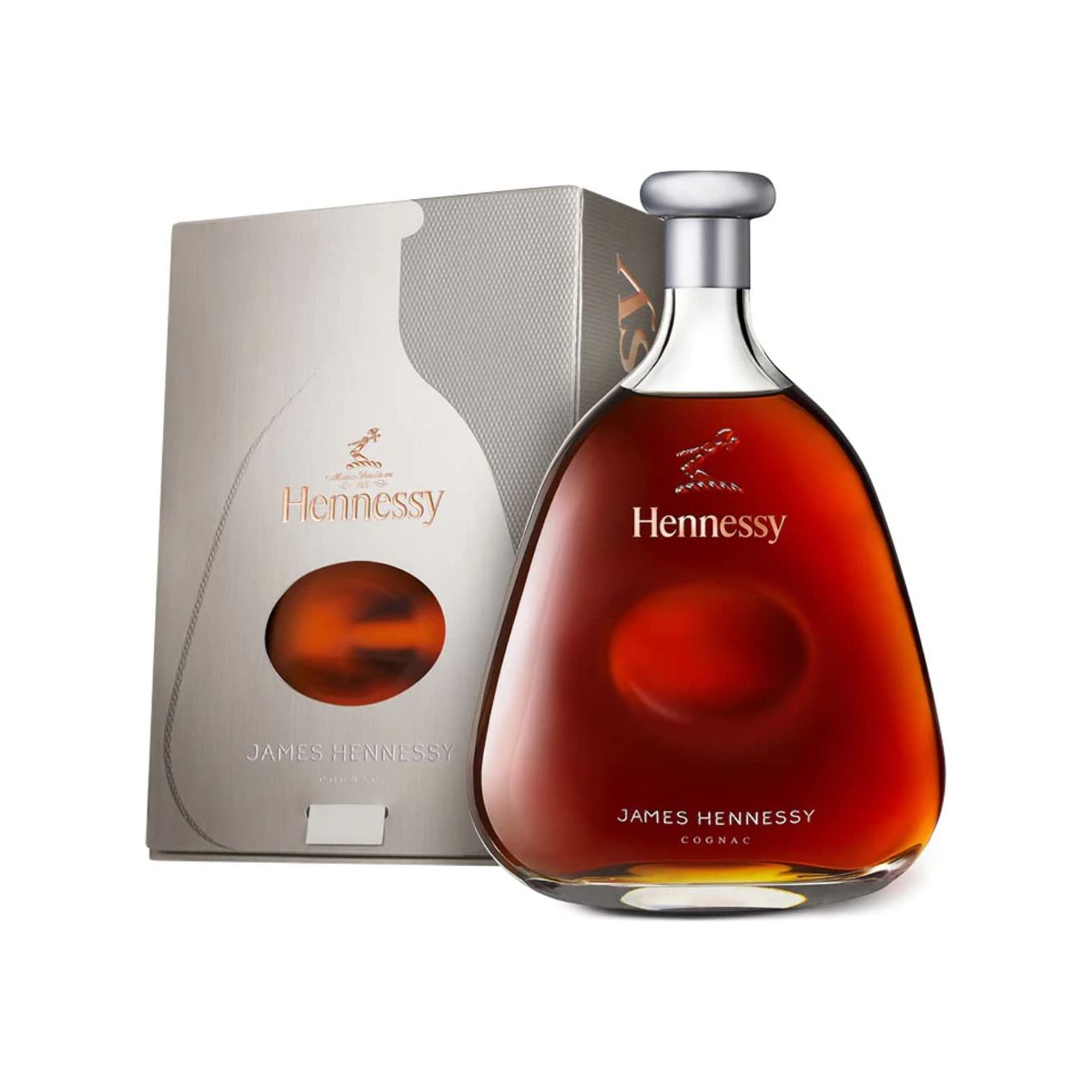 Hennessy James 40° 1 L + GBX (6 botellas)