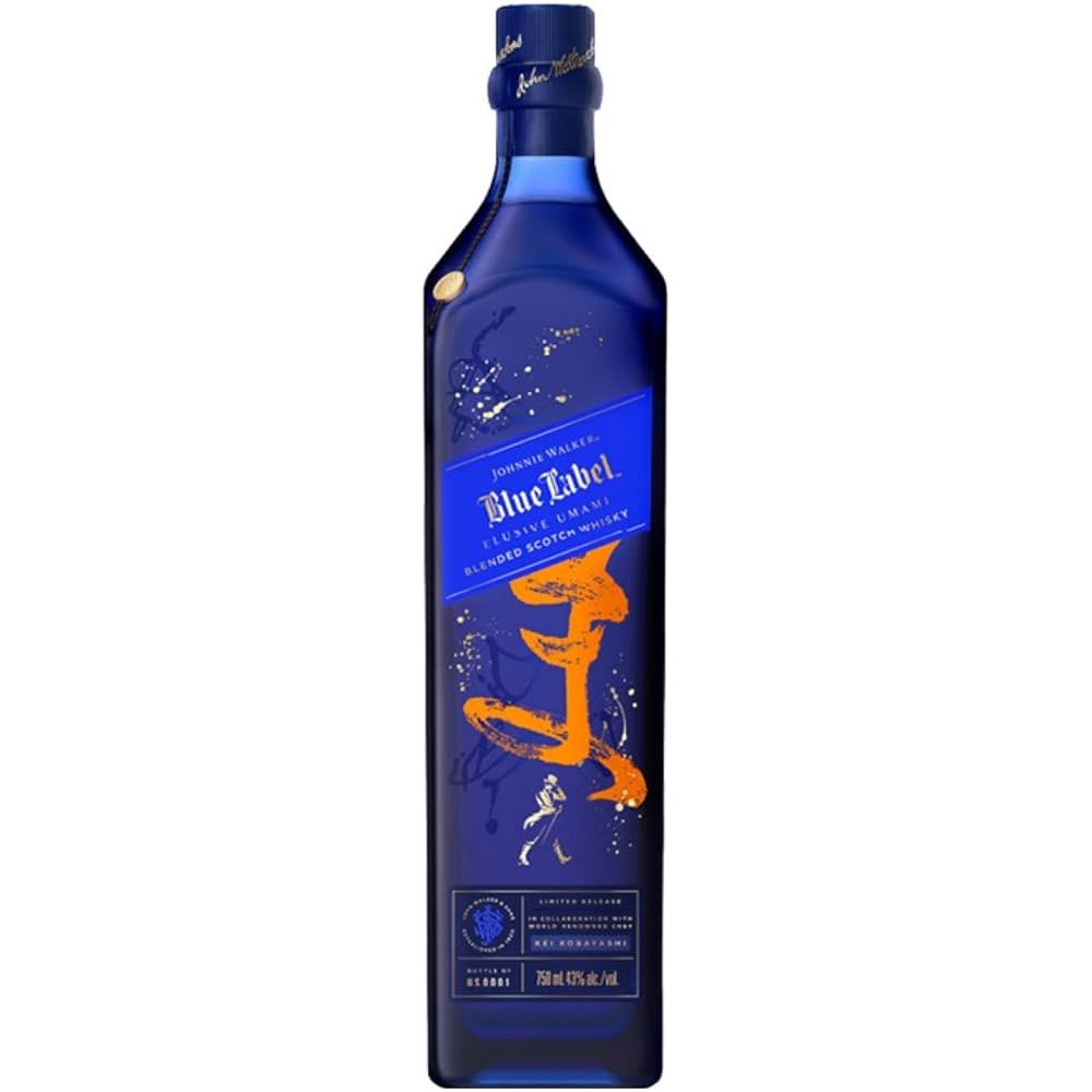 Johnnie Walker Blue Label Elusive Umami Whisky 43% 70cl + Estuche (6 botellas)