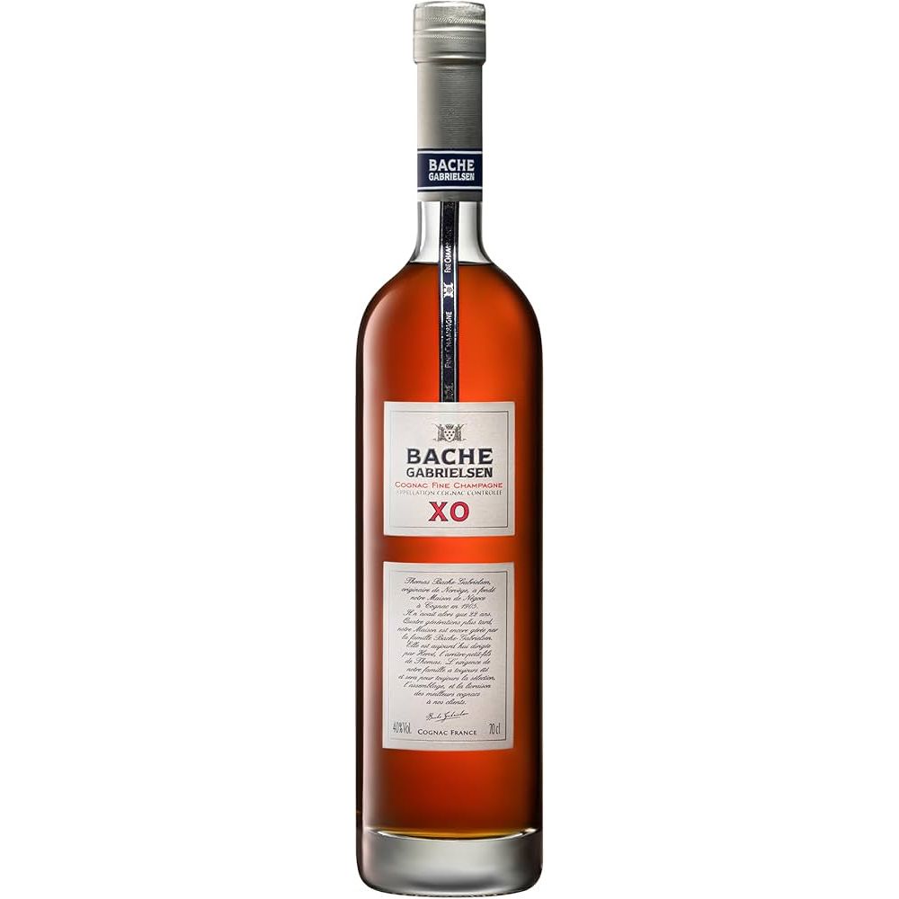 Bache Gabrielsen XO 40° 70 cl + GBX (6 bottles)