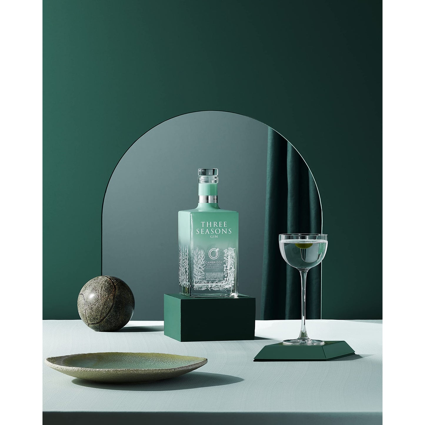 Cambridge Three Seasons Gin 45° 70 cl (6 bottles)