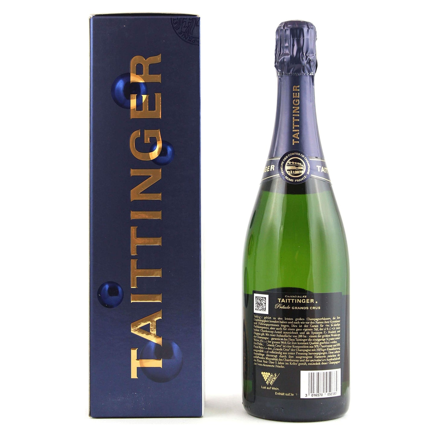 Taittinger Prélude Brut 12.5° 75 cl + GBX (6 botellas)