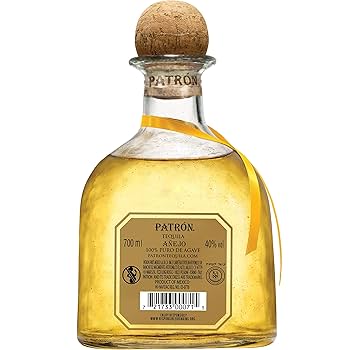 Patron Añejo Tequila 40% 100cl + GBX (6 botellas)