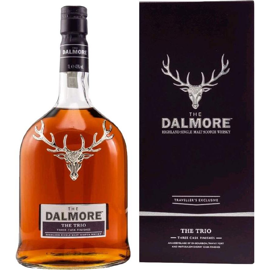 Dalmore Trio 40° 1L + GBX (6 botellas)