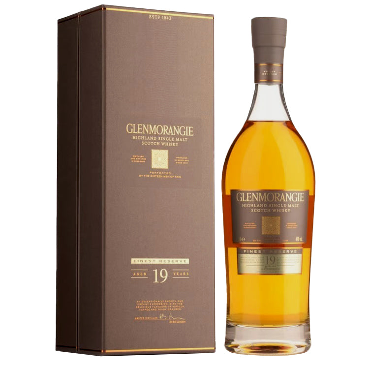 Glenmorangie 19 YO Whisky 43% 70cl + GBX (6 botellas)