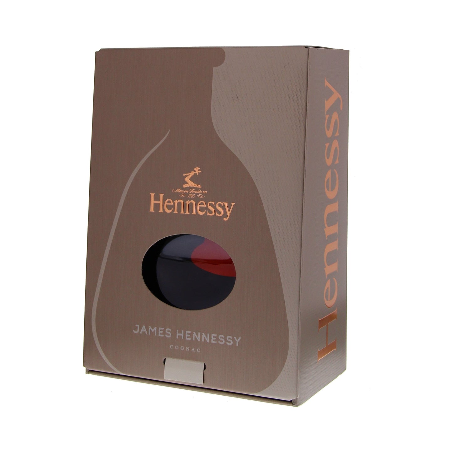 Hennessy James 40° 1 L + GBX (6 botellas)