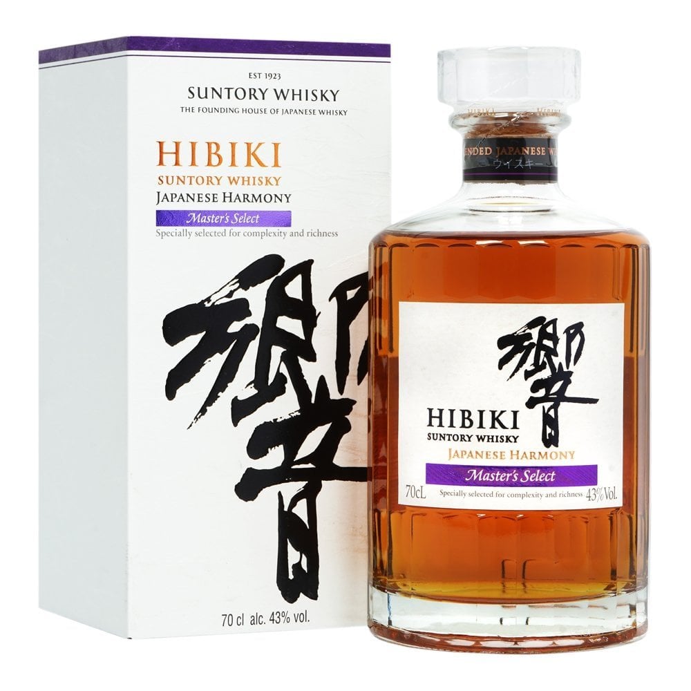 Hibiki Harmony Master Select + GBX (12 botellas)