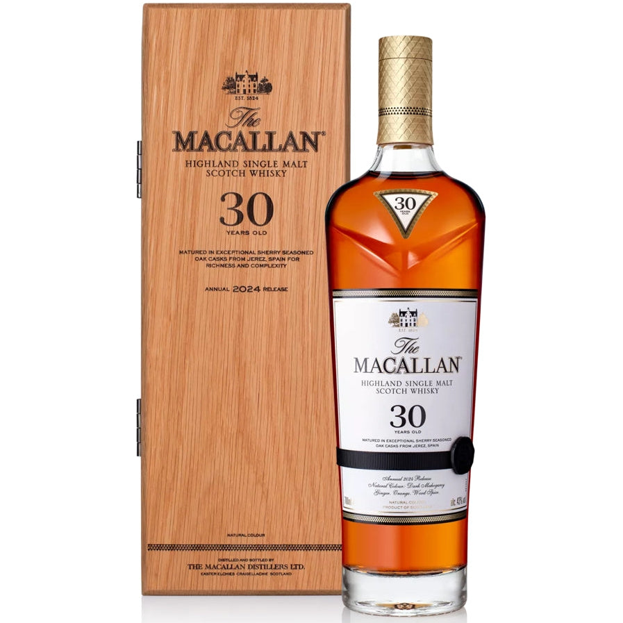 Macallan Sherry Oak 30 Years Old 2024 700 ml (3 botellas)