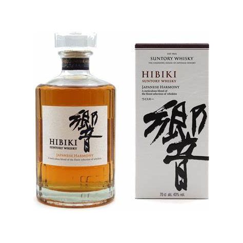 Hibiki Suntory Harmony 43° 70 cl + GBX (6 botellas)