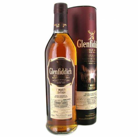 Glenfiddich Malt Master's Edition 43° 70 cl + GBX (6 botellas)