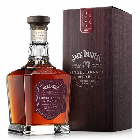 Jack Daniel's Single Barrel Rye 45° 70 cl + GBX (6 botellas)