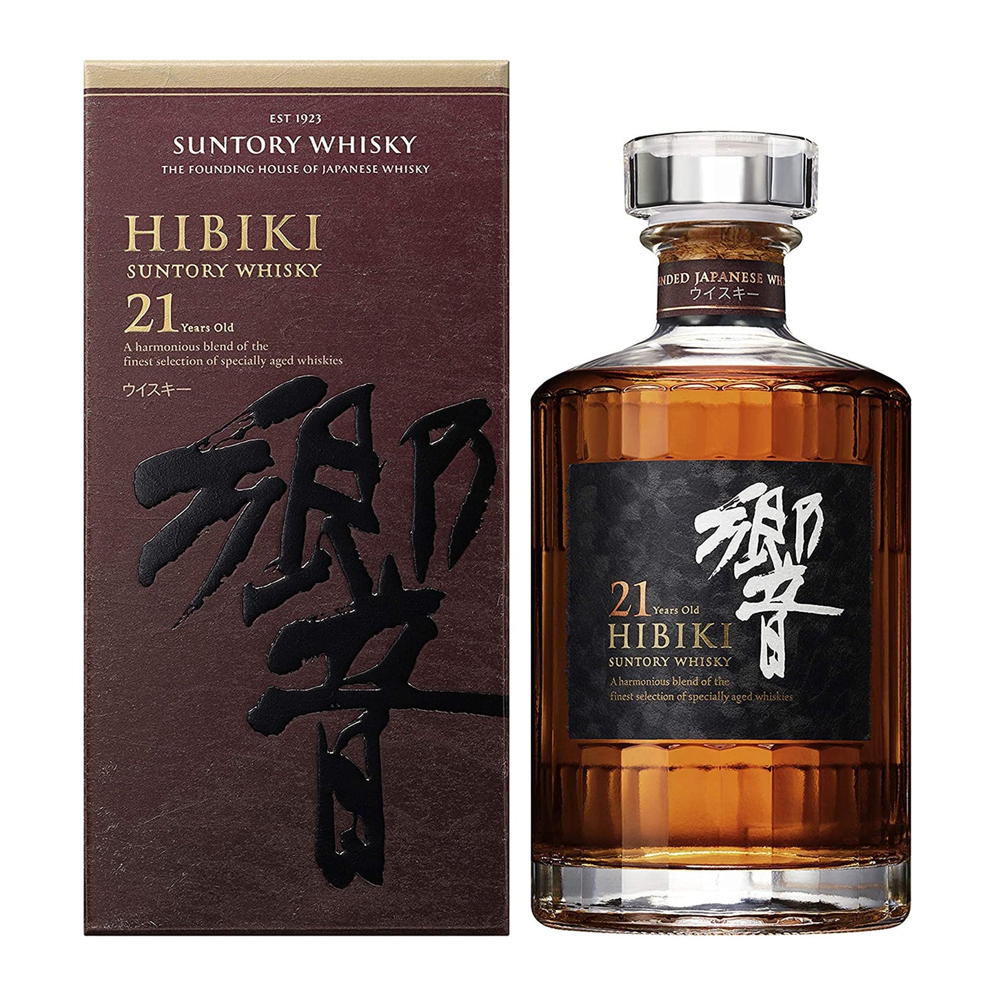 Hibiki 21 Years 43° 70 cl + GBX (6 botellas)