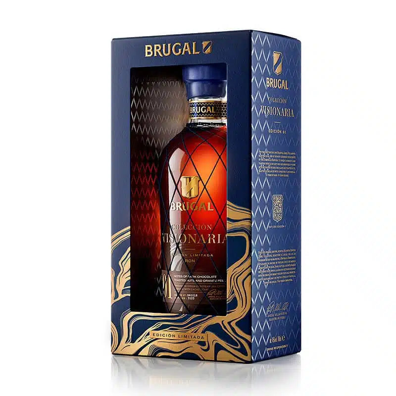 Brugal Colección Visionaria Edición 02 45° 70 cl + GBX (6 botellas)