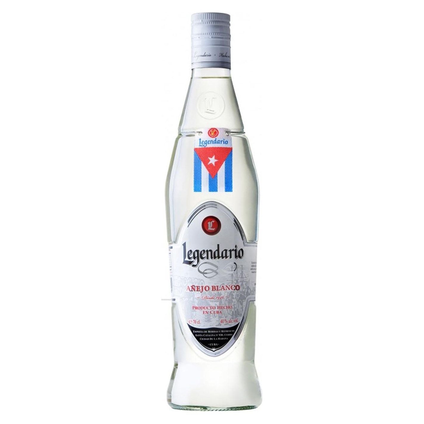 Legendario Anejo Blanco 40° 70 cl (6 botellas)