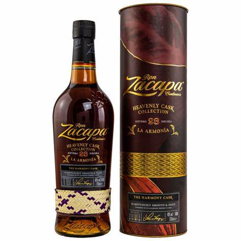 Zacapa La Armonia 40° 70 cl + GBX (6 botellas)