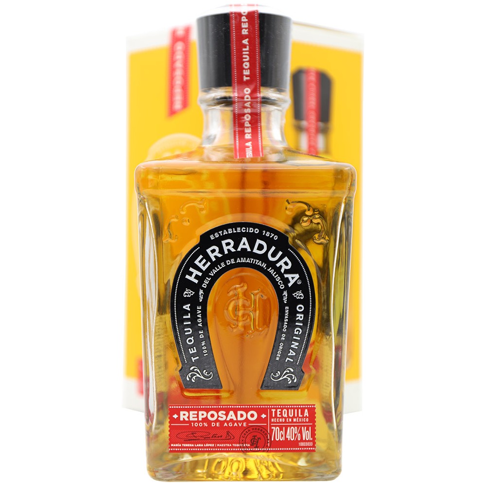 Herradura Reposado 40° 70 cl + GBX (6 botellas)
