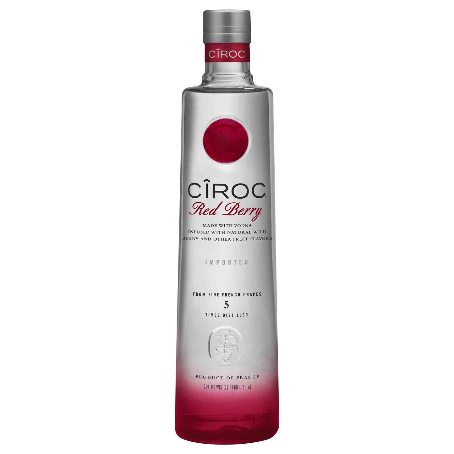 Ciroc Red Berry 37.5° 1L (6 botellas)