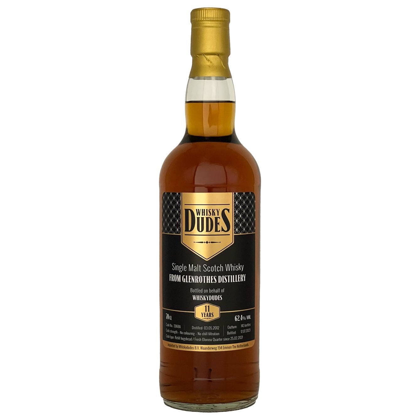 Glenrothes 11YO Cask Strength 2012 62.4º 70cl