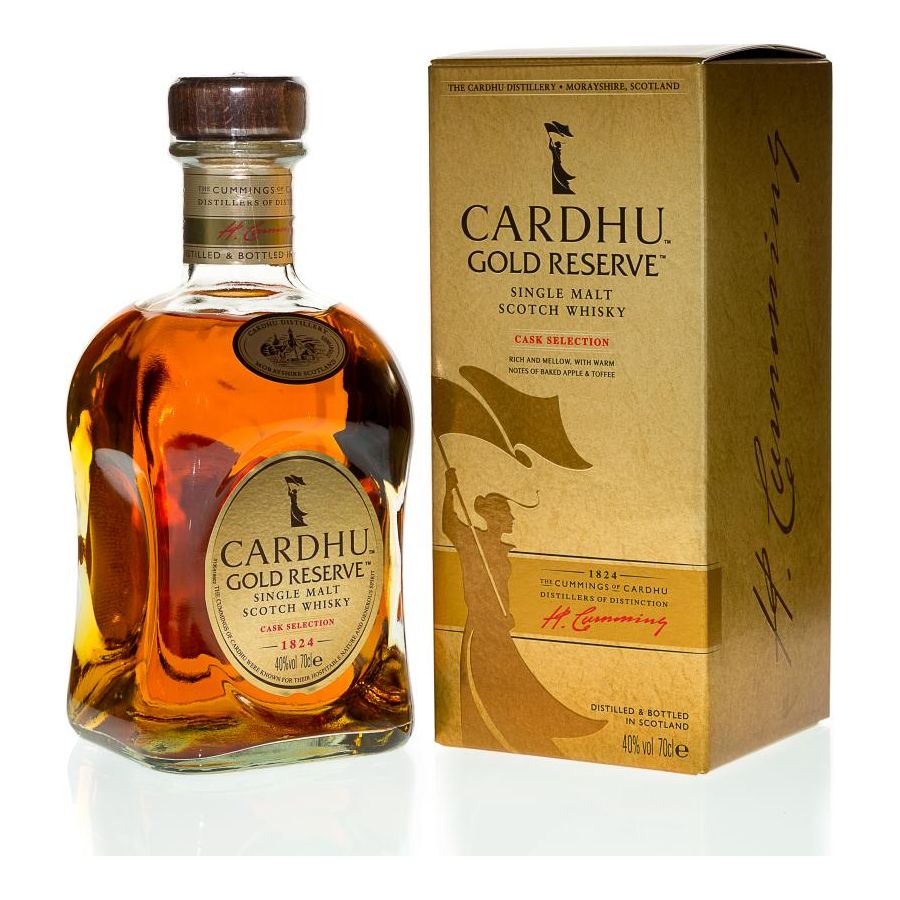 Cardhu Gold Reserve 40° 70 cl + GBX (6 botellas)