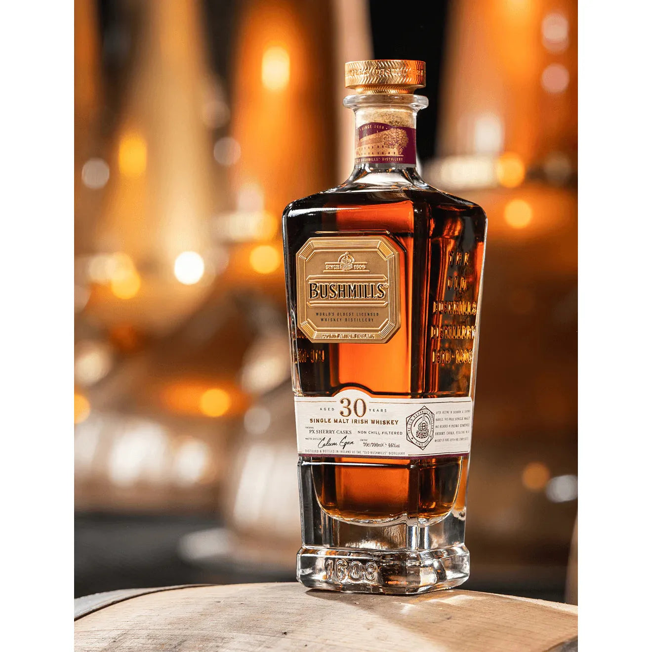 Bushmills 30 Years 46° 70 cl + GBX (3 botellas)