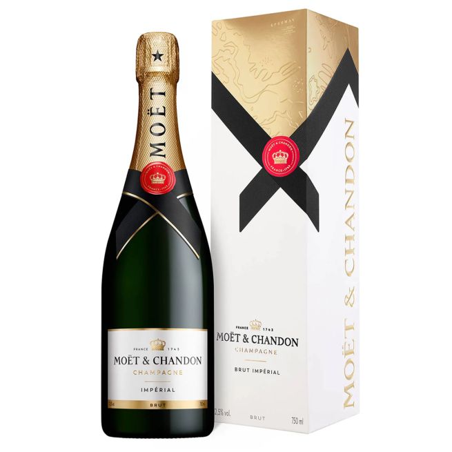 Moët & Chandon Impérial Brut 75 cl + GBX (6 botellas)