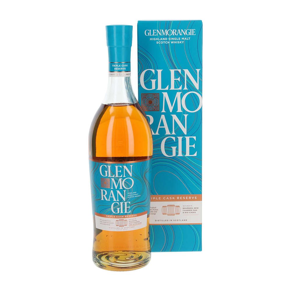 Glenmorangie Triple Cask Reserve 40° 70 cl + GBX (6 botellas)