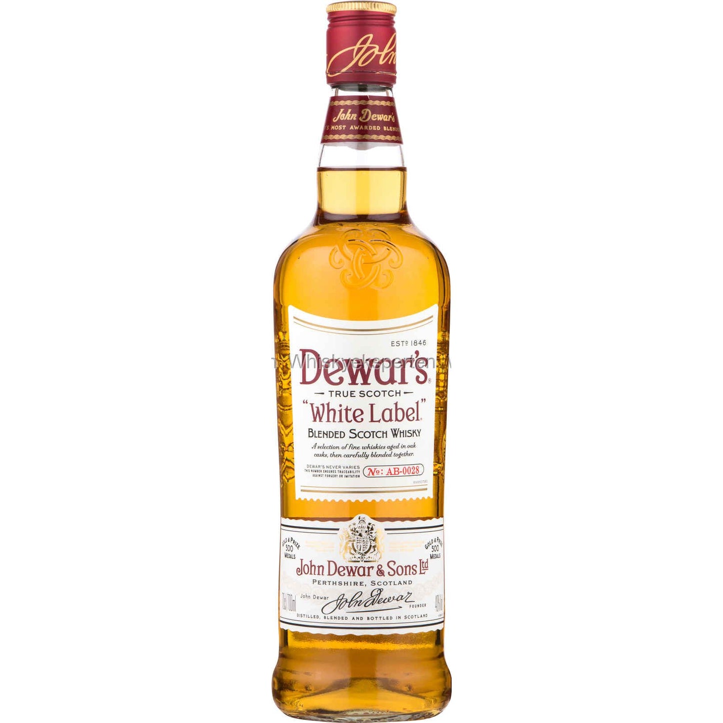 Dewar's White Label 40° 70 cl (6 botellas)