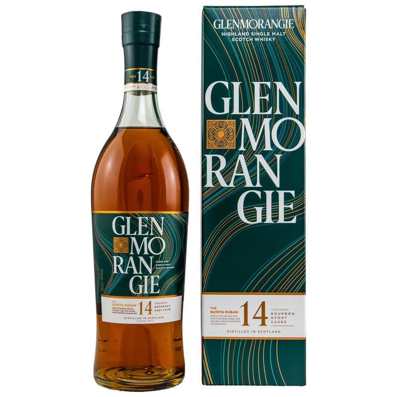 Glenmorangie Quinta Ruban 14 Years 46° 70 cl + GBX (6 botellas)