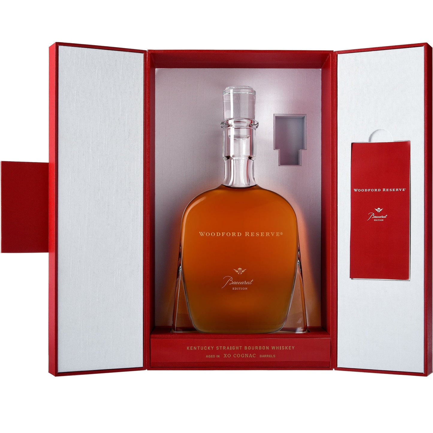 Woodford Reserve Baccarat Edition Bourbon 45.2% 70cl + GBX (6 botellas)