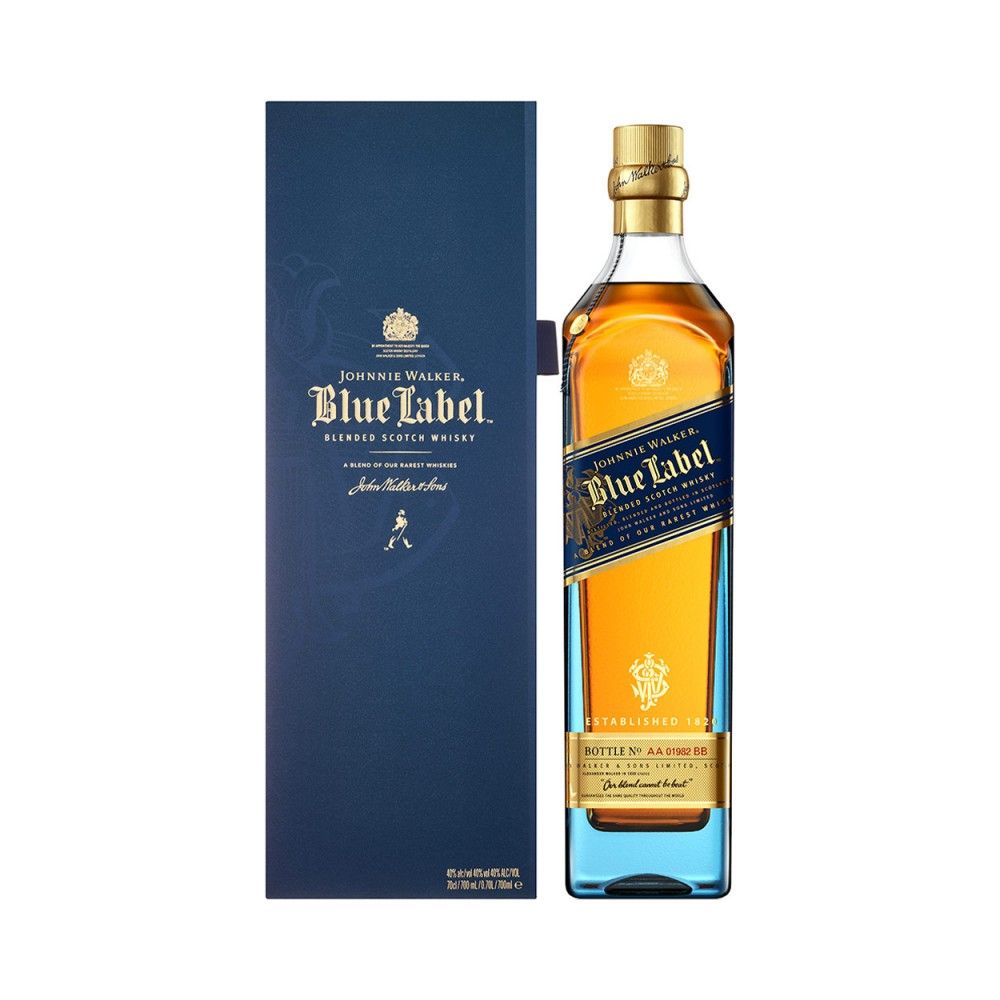 Johnnie Walker Blue Label + Estuche (6 botellas)