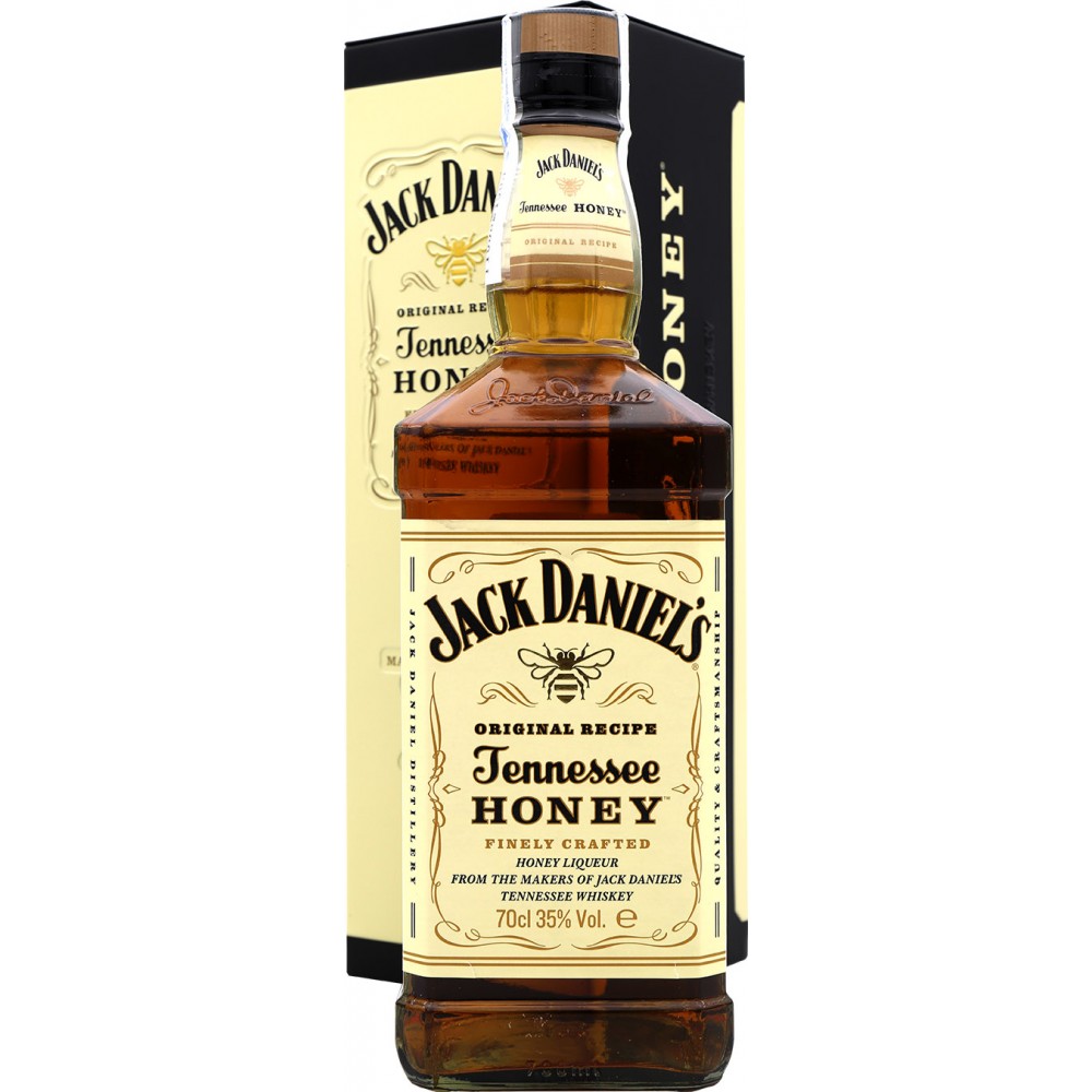 Jack Daniels Tennessee Honey Bourbon 35% 70cl (6 bottles)