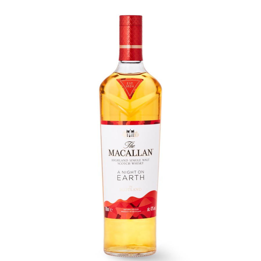 Macallan A Night On Earth in Scotland 43° 70 cl + Estuche (6 botellas)