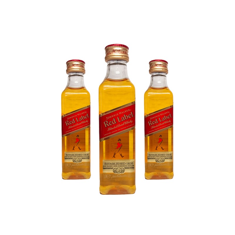 Johnnie Walker Red mini PET (pack 192 botellas)