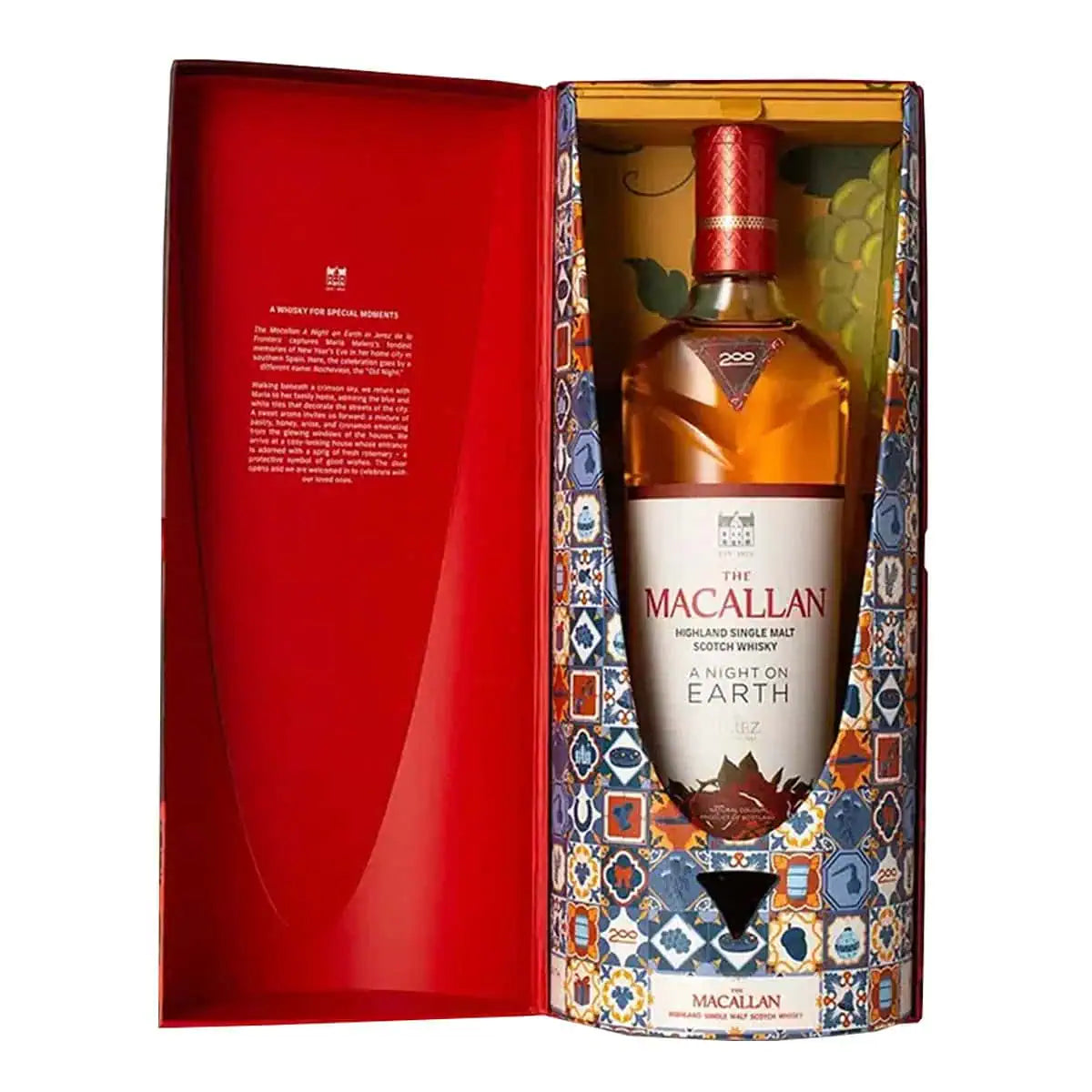 Macallan A Night On Earth in Scotland 43° 70 cl + Case (6 bottles)