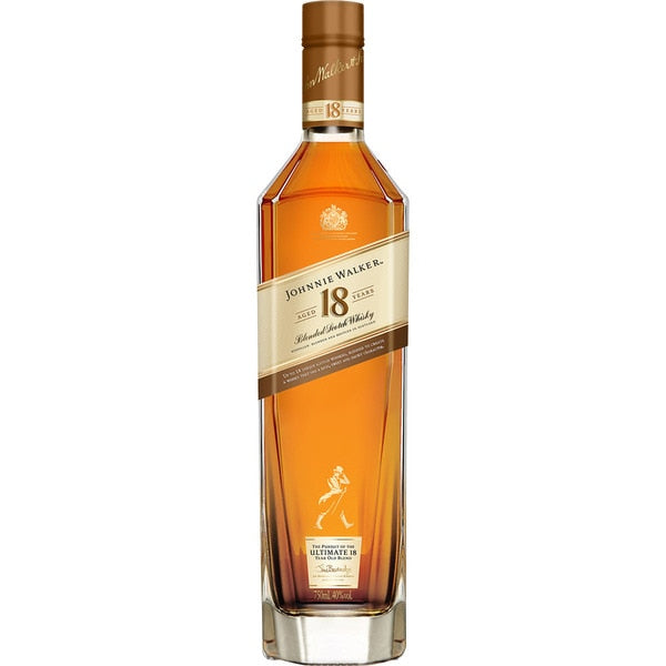 Johnnie Walker The Ultimate 18 Years 40° 70 cl + Estuche (6 botellas)