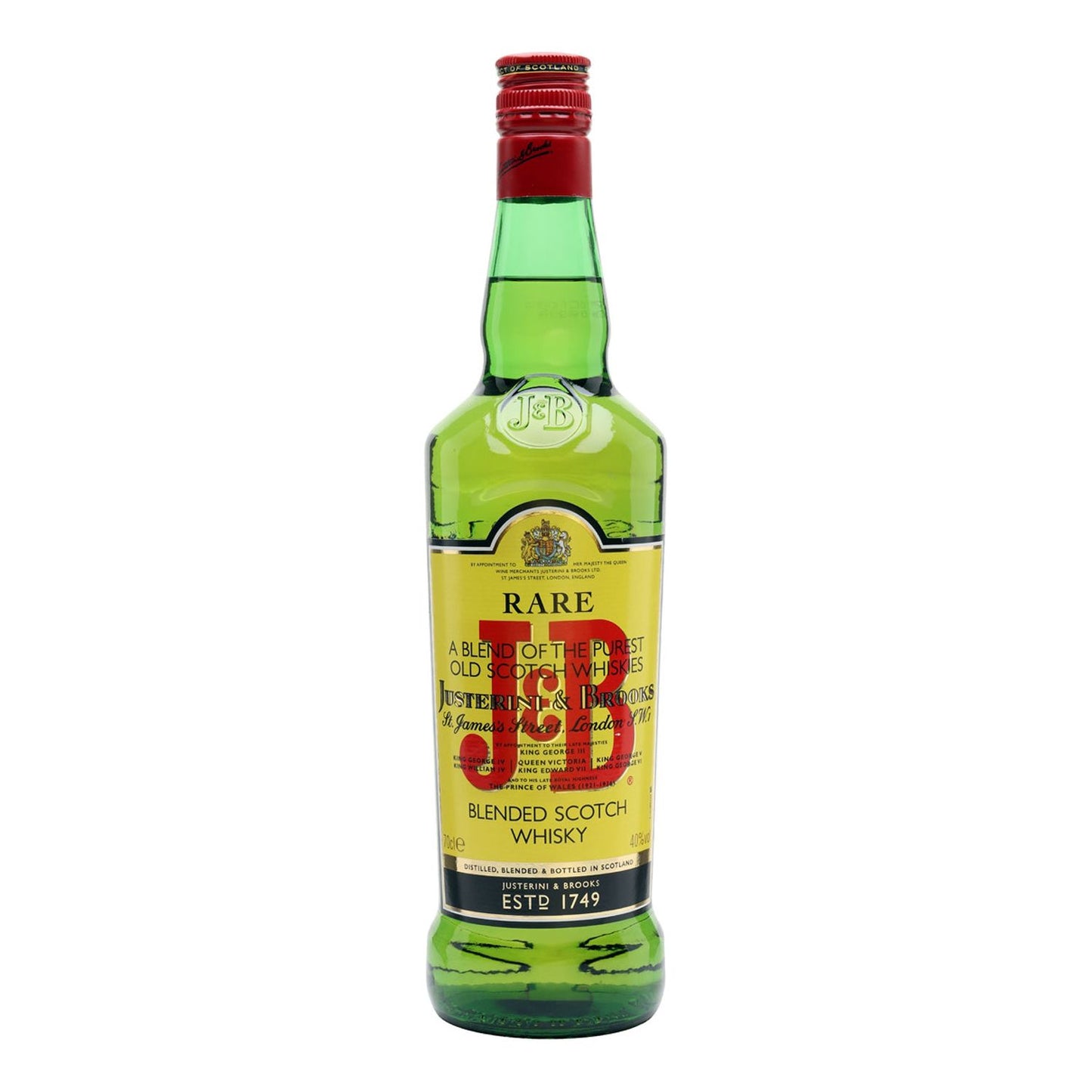 J&B Rare 40° 1 L (6 botellas)