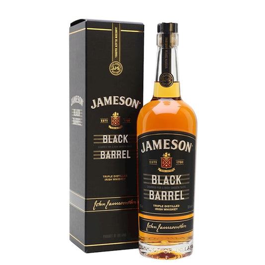 Jameson Black Barrel 40° 70 cl (6 botellas)