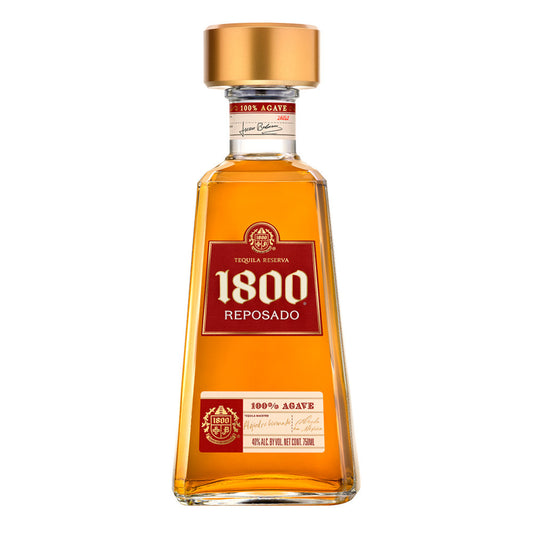 1800 Tequila Jose Cuervo Reposado 100% Agave 40° 1L (6 botellas)
