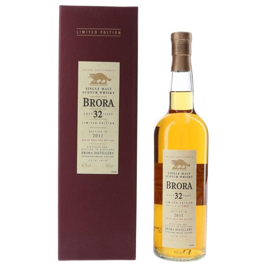 Brora 32YO - 10th release 1979 54.7º 70cl