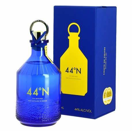 44° N Grasse Gin 44° 50 cl + GBX (6 botellas)