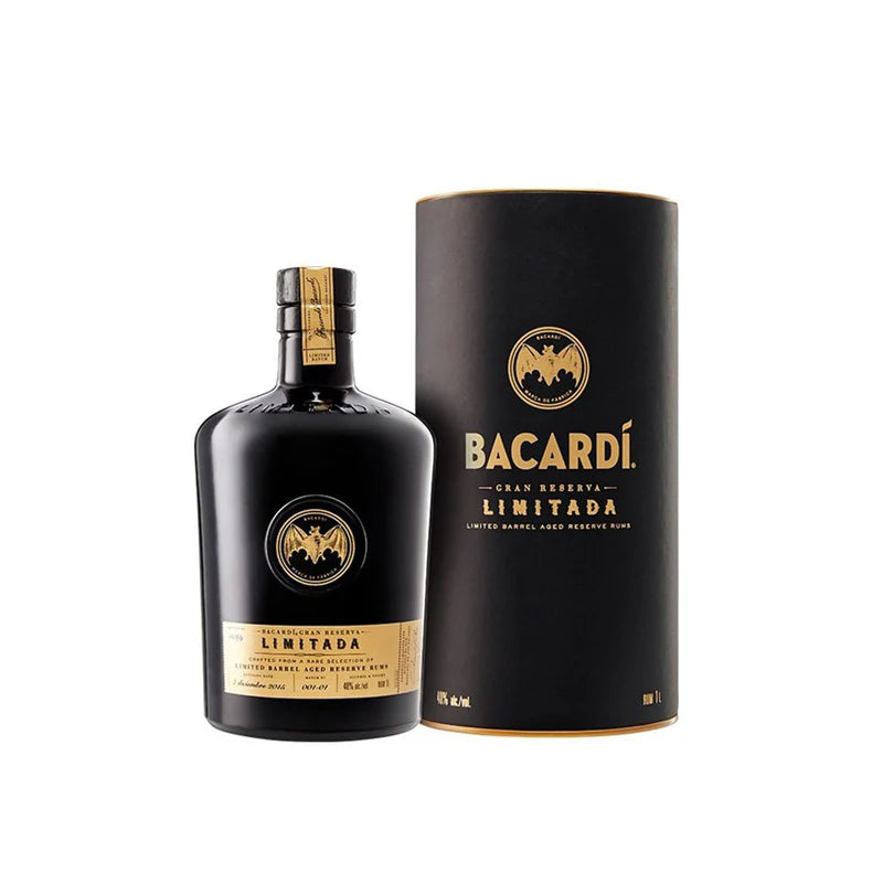 Bacardi Gran Reserva Limitada Rum 40% 100cl + GBX (6 bottles)