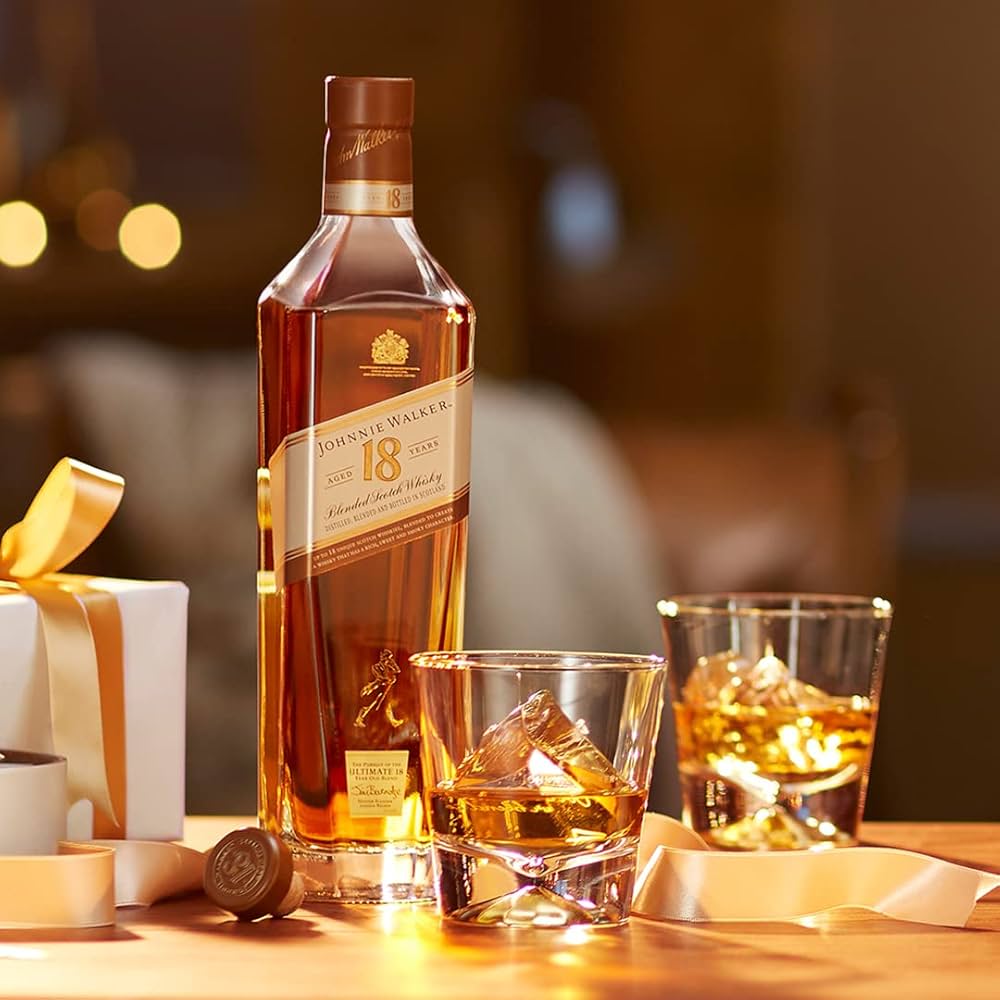 Johnnie Walker The Ultimate 18 Years 40° 1L + Estuche (6 botellas)