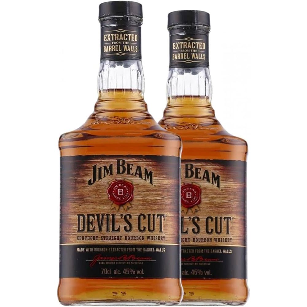 Jim Beam Devil's Cut 90 Proof 45° 70 cl (6 botellas)