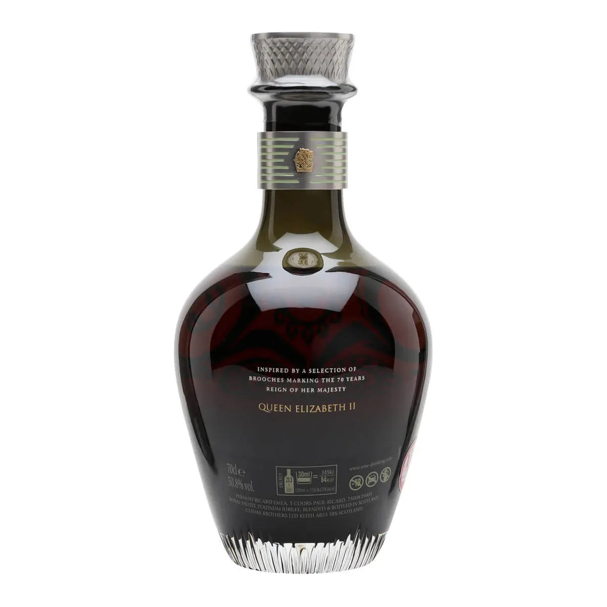 Chivas Regal Royal Salute Platinum Jubilee Edition 2022 Lot 78-50 50.8° 70 cl + GBX (1 botella)