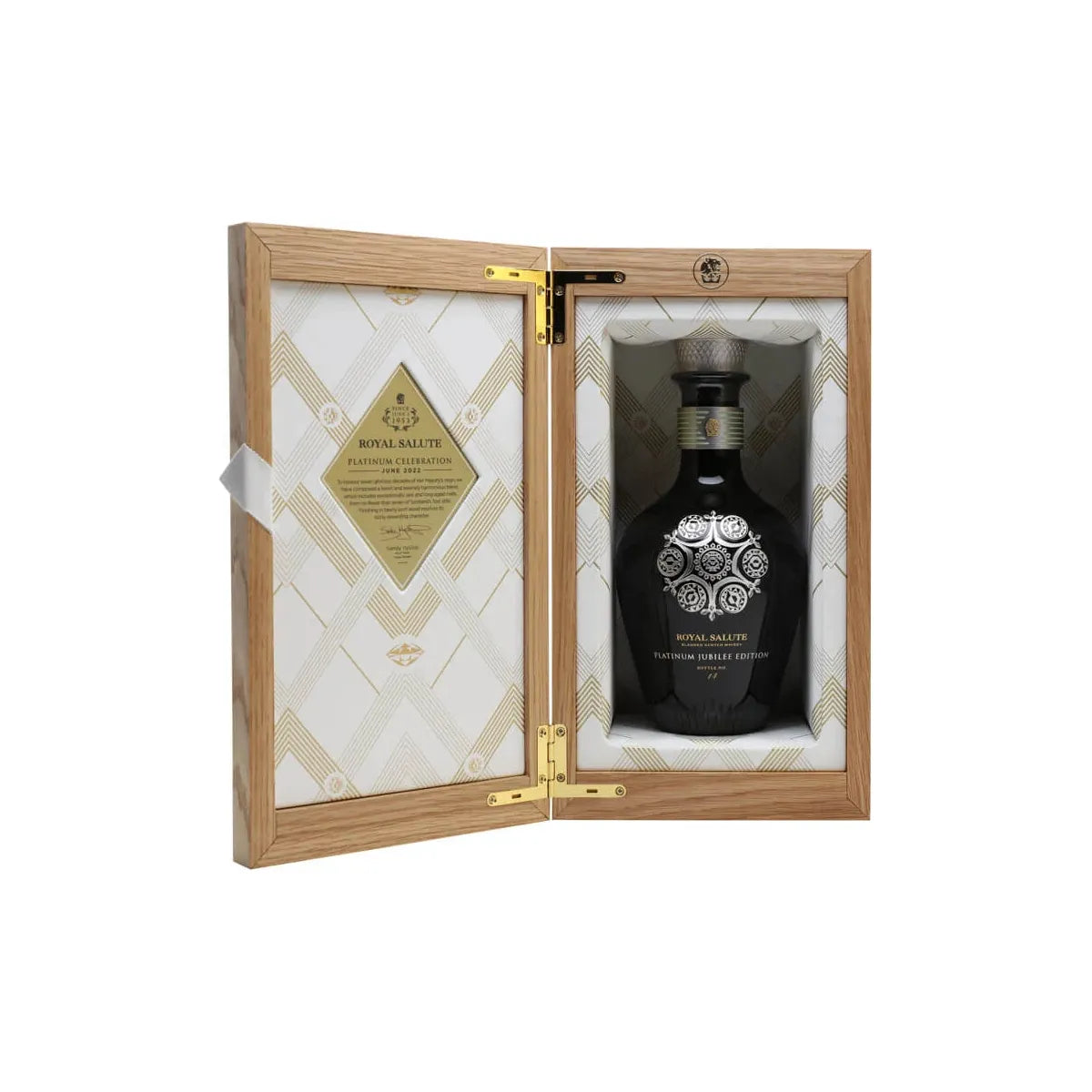 Chivas Regal Royal Salute Platinum Jubilee Edition 2022 Lot 78-50 50.8° 70 cl + GBX (1 botella)
