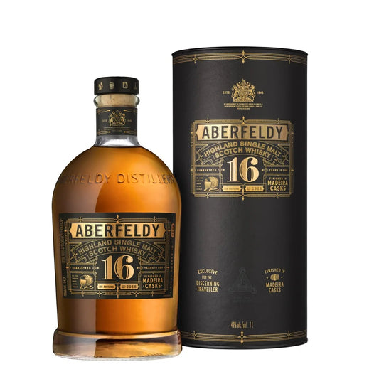 Aberfeldy 16 YO Madeira Cask + GBX (6 bottles)