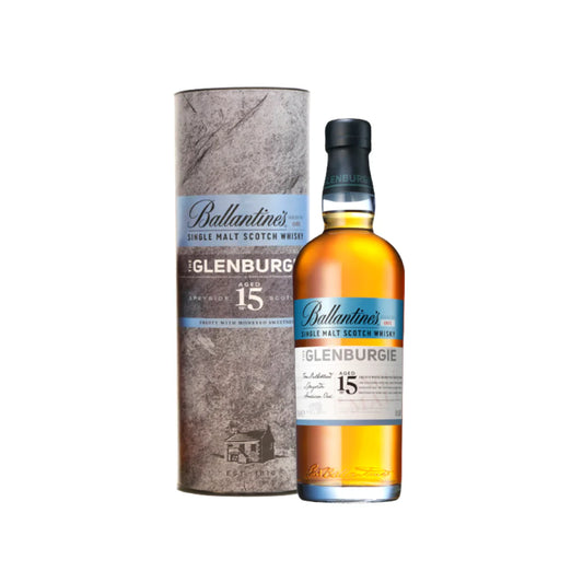 Ballantines The Glenburgie 15 YO Whisky 40% 70cl + GBX (6 botellas)