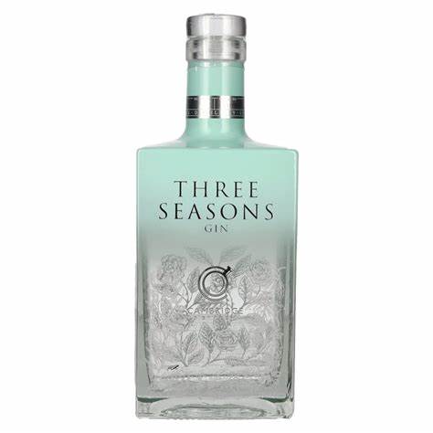 Cambridge Three Seasons Gin 45° 70 cl (6 botellas)