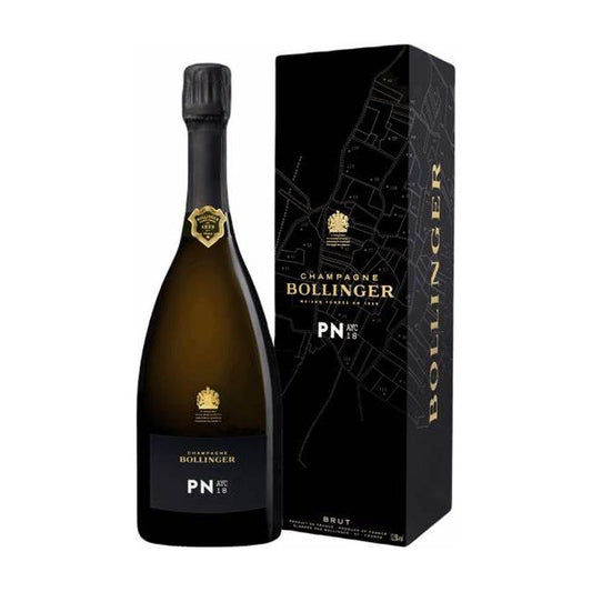 Bollinger PN AYC 18 "French Customs Seal" 12,5° 75 cl + GBX (6 botellas)