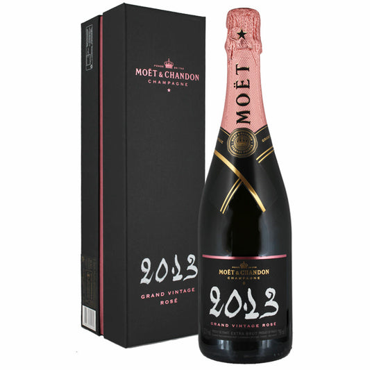 Moet & Chandon Grand Vintage Rose Champagne 12.5% 75cl + GBX (6 botellas)